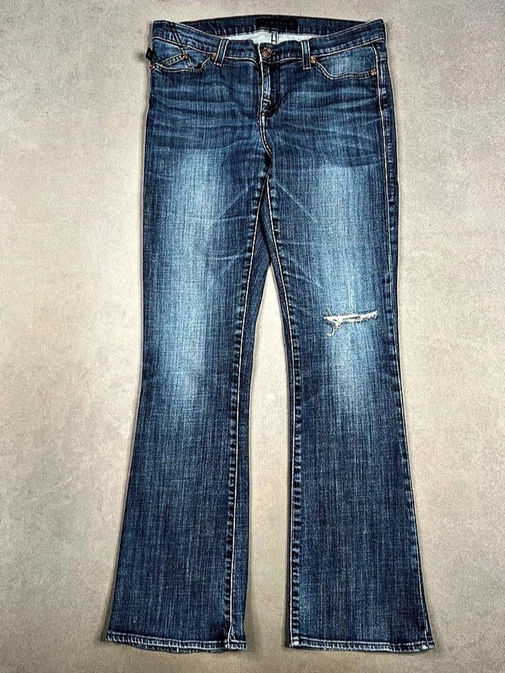 Rock & Republic Bootcut Jeans Blue Waist 12